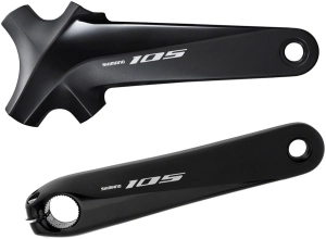 105 FC-R7000 Crankset - 175mm 11-Speed W/O Rings 110 BCD Hollowtech Crank Arms Hollowtech II Spindle Interface BLK
