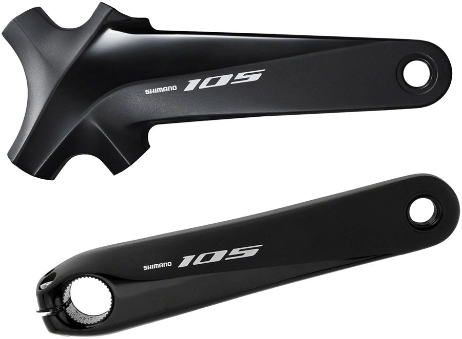 105 FC-R7000 Crankset - 175mm 11-Speed W/O Rings 110 BCD Hollowtech Crank Arms Hollowtech II Spindle Interface BLK