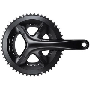 105 FC-RS510 Crankset - 172.5mm 11-Speed 50/34t 110 Asymmetric BCD Hollowtech II Spindle Interface BLK
