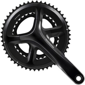 105 FC-RS520 Crankset - 175mm 12-Speed 50/34t 110 Asymmetric BCD Hollowtech II Spindle Interface BLK