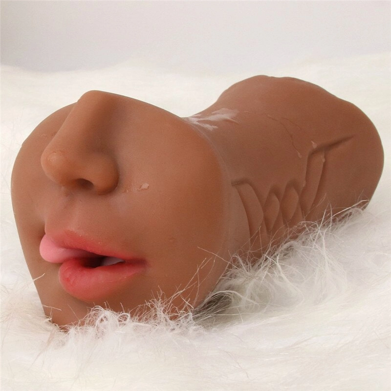 3 in 1 Male Masturbator Men Deepthroat Mouth Vagina Anus Sex Toy Blowjob Artificial Realistic Real Pussy