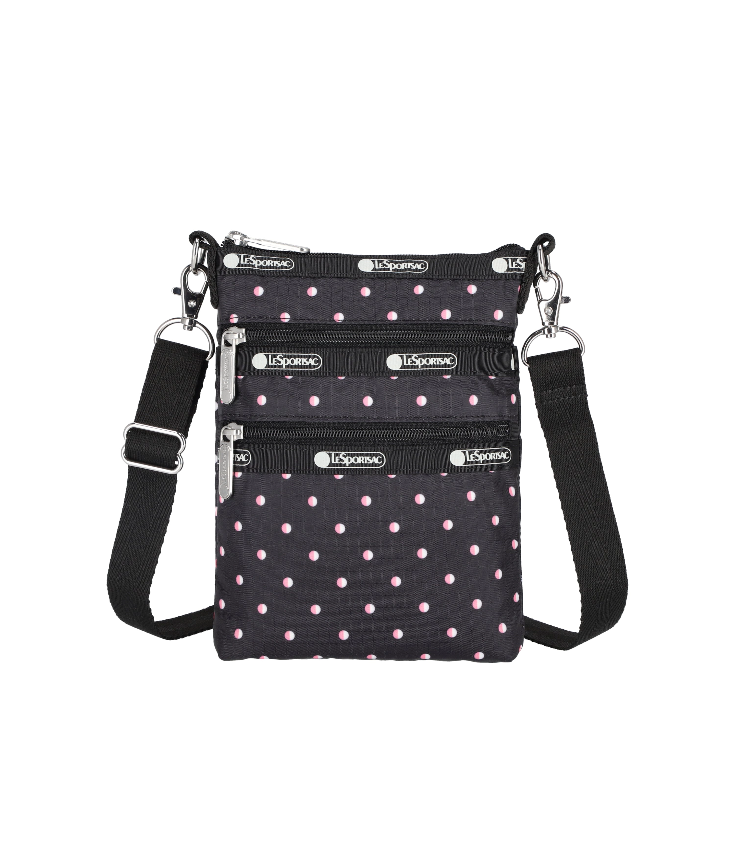 3-Zip Crossbody