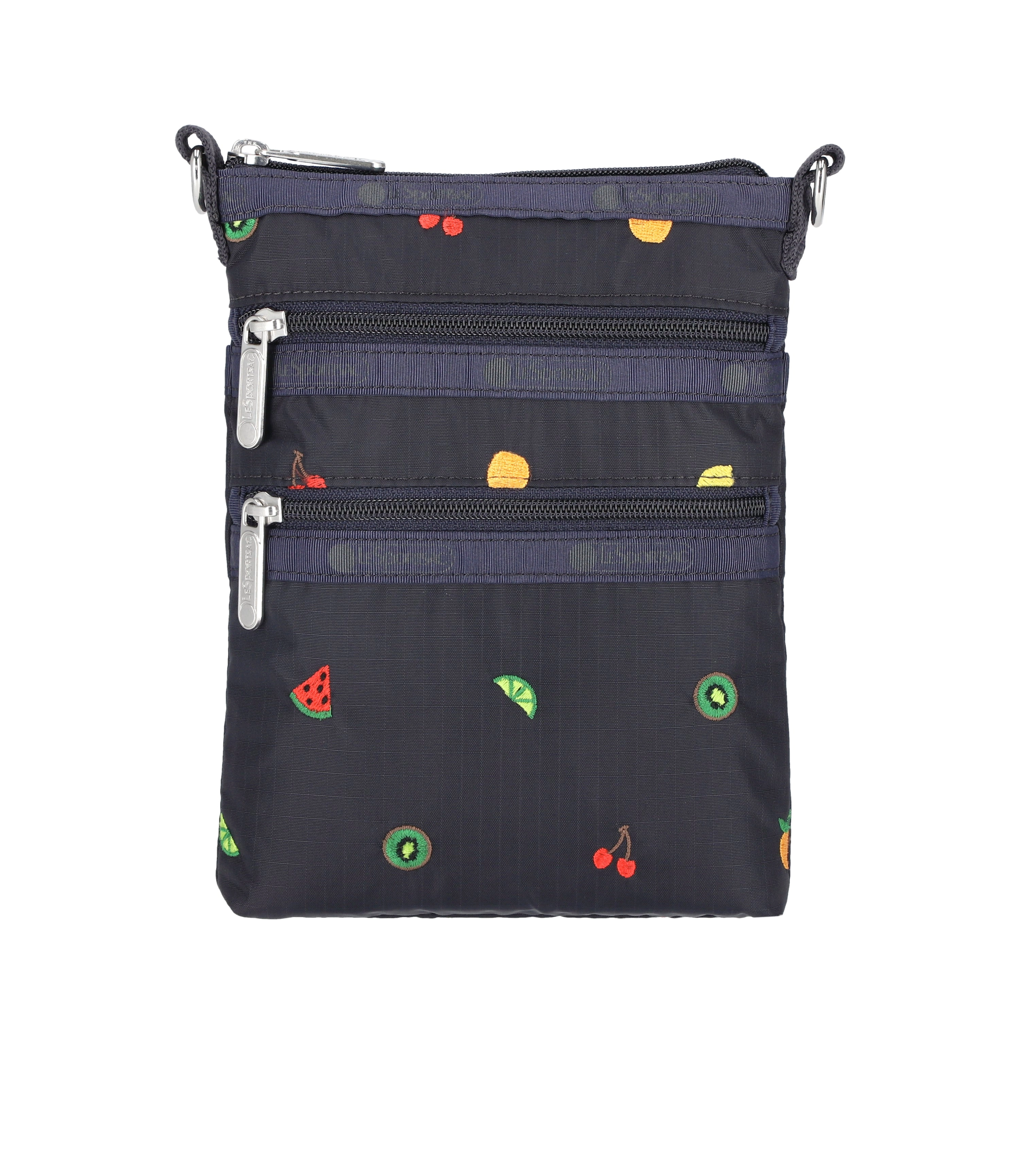 3-Zip Crossbody