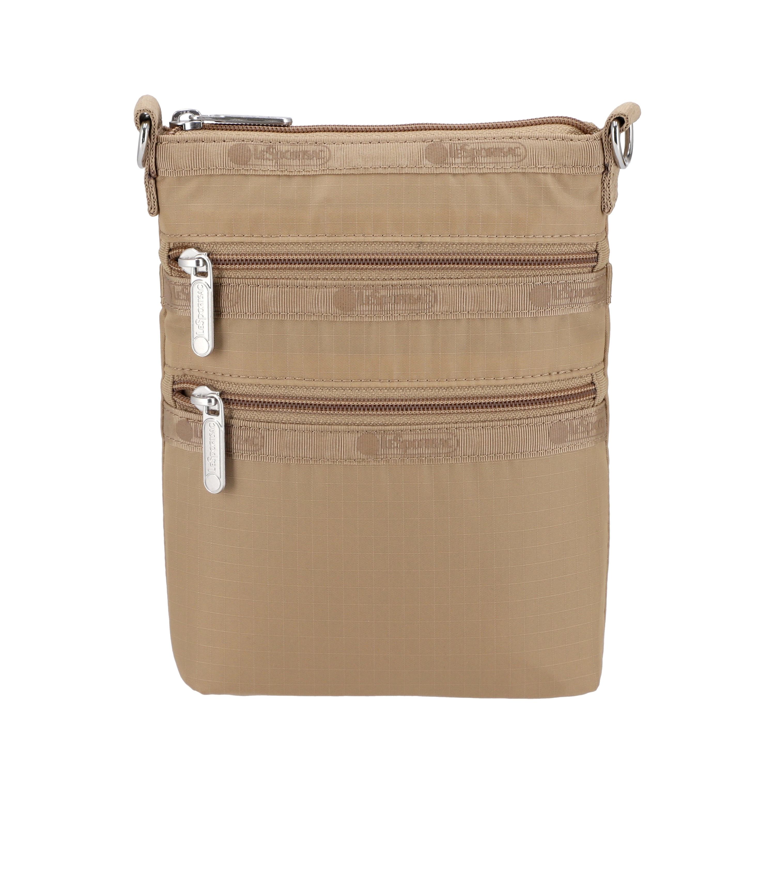 3-Zip Crossbody