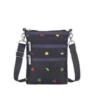 3-Zip Crossbody