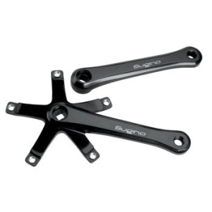 75 Track Crank Arm Set - 165mm, 144 BCD, Square Taper ISO Spindle Interface