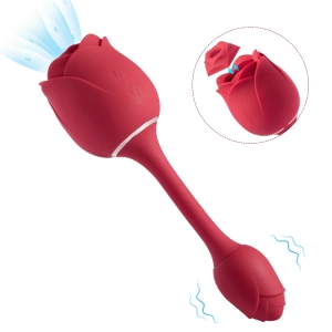 Agent R - Rose Clit Sucking Stimulator & G-spot Vibrator 