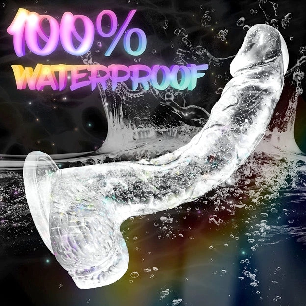 Apollo 8.3 Realistic Dildo With A Transparent Body - Laphwing