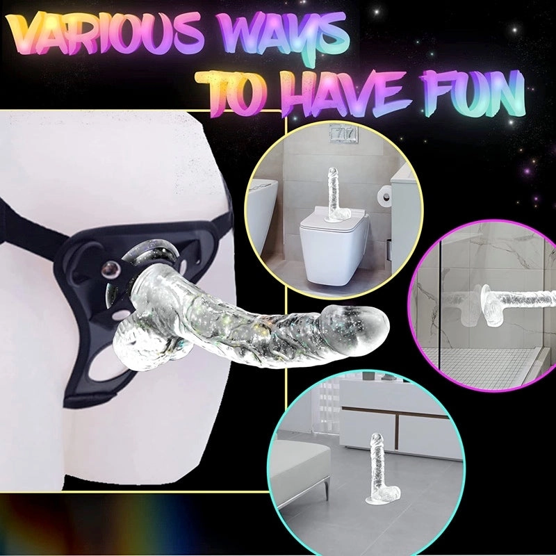 Apollo 8.3 Realistic Dildo With A Transparent Body - Laphwing
