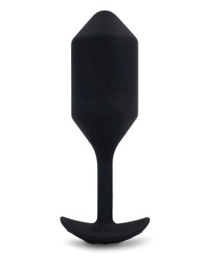b-Vibe Vibrating Weighted Snug Plug XL - Black