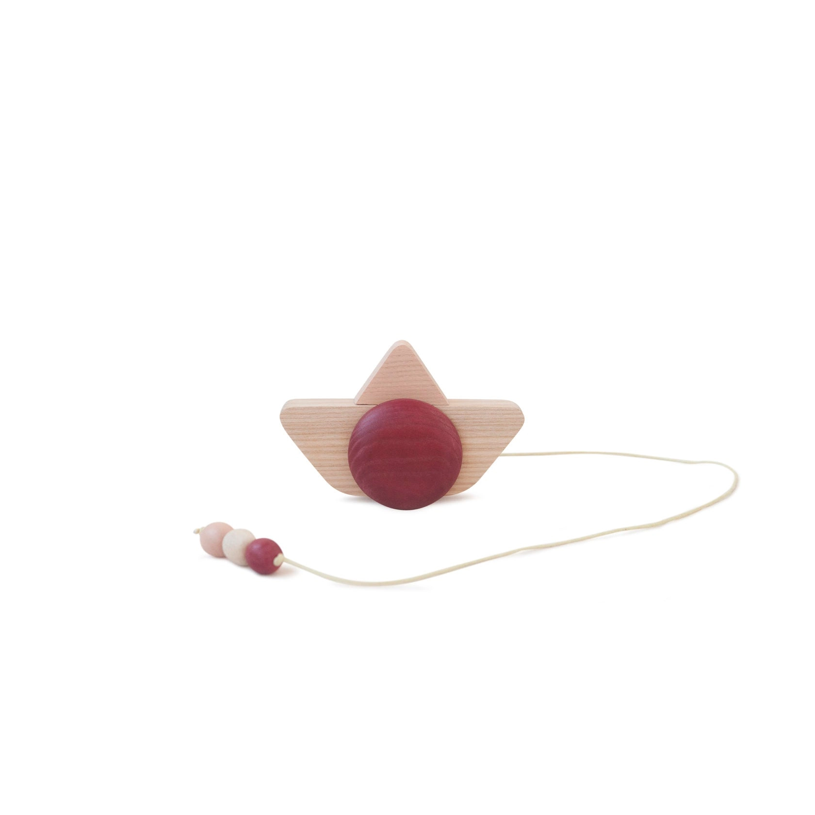 babai Pull-go Ship Rose