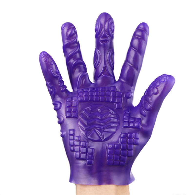 BDSM Bondage Slave Gloves Vagina Clitoris Stimulate G Spot Erotic Anal Massage Adult Games Sex Toys for Women Couples