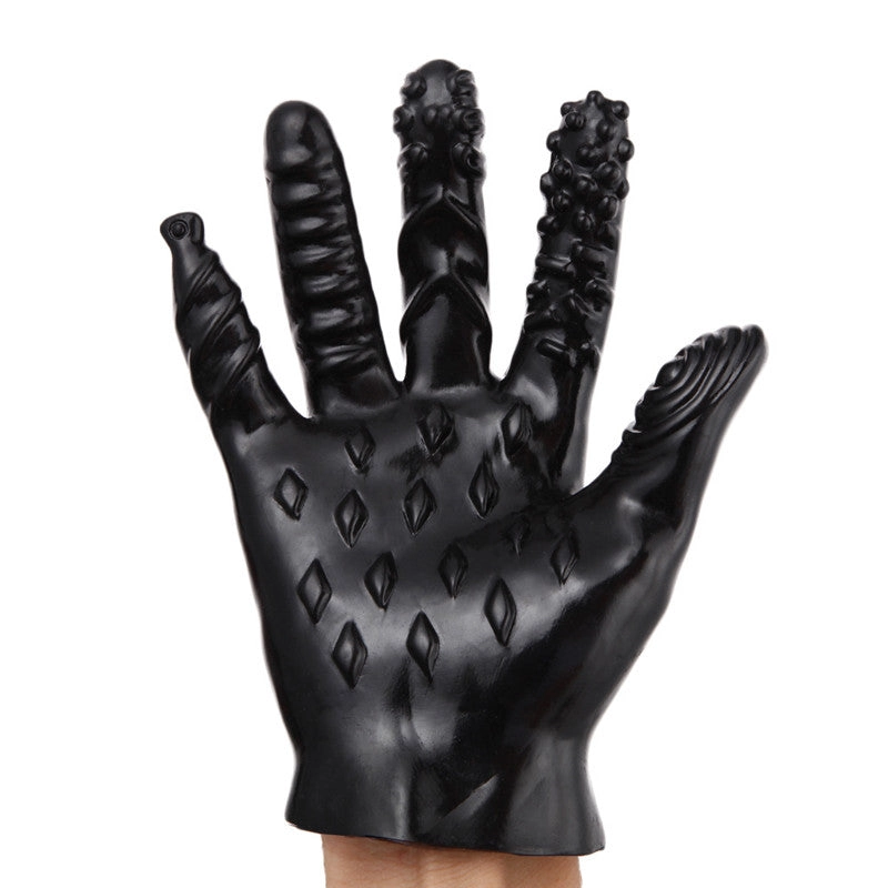 BDSM Bondage Slave Gloves Vagina Clitoris Stimulate G Spot Erotic Anal Massage Adult Games Sex Toys for Women Couples