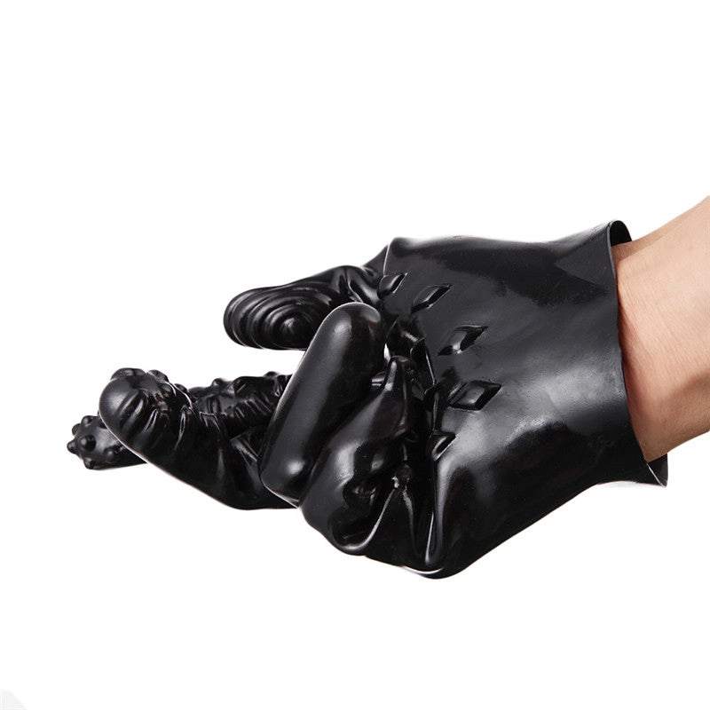 BDSM Bondage Slave Gloves Vagina Clitoris Stimulate G Spot Erotic Anal Massage Adult Games Sex Toys for Women Couples