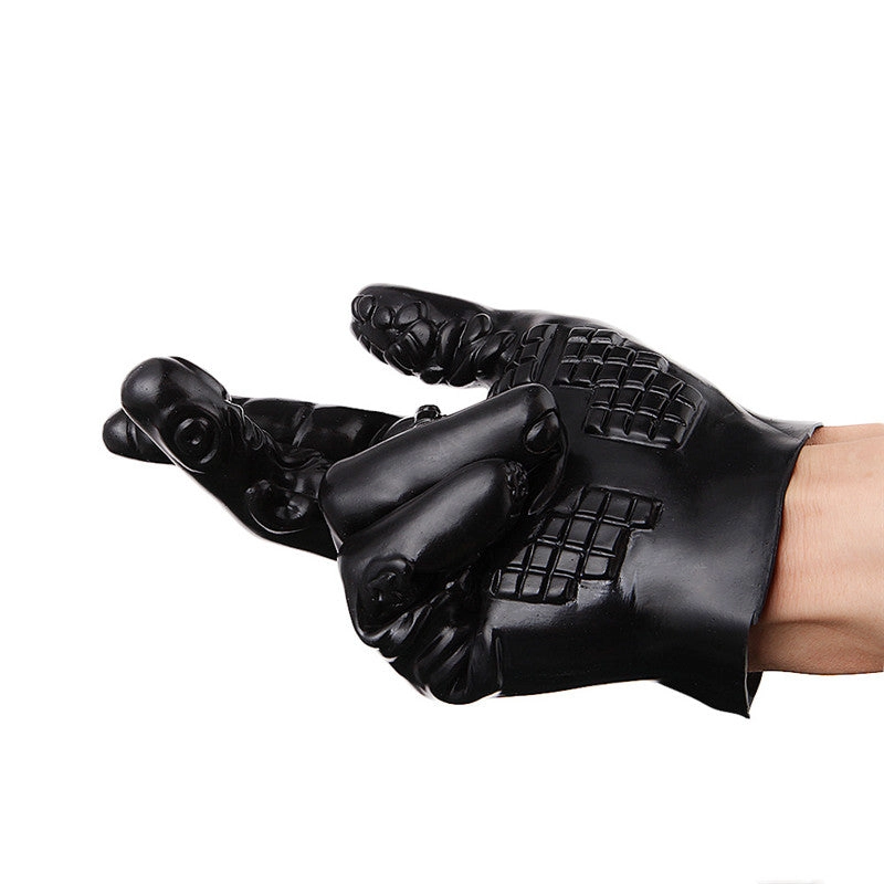 BDSM Bondage Slave Gloves Vagina Clitoris Stimulate G Spot Erotic Anal Massage Adult Games Sex Toys for Women Couples