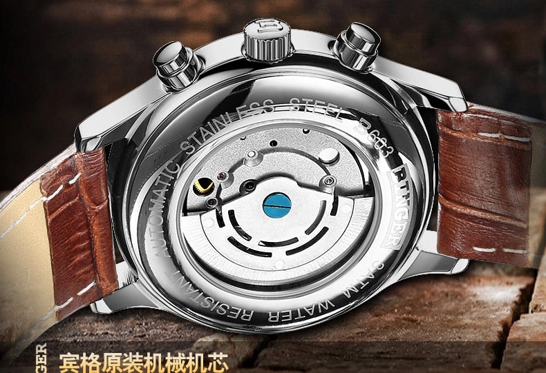 Binger Swiss Mechanical Men Watch B 603-5