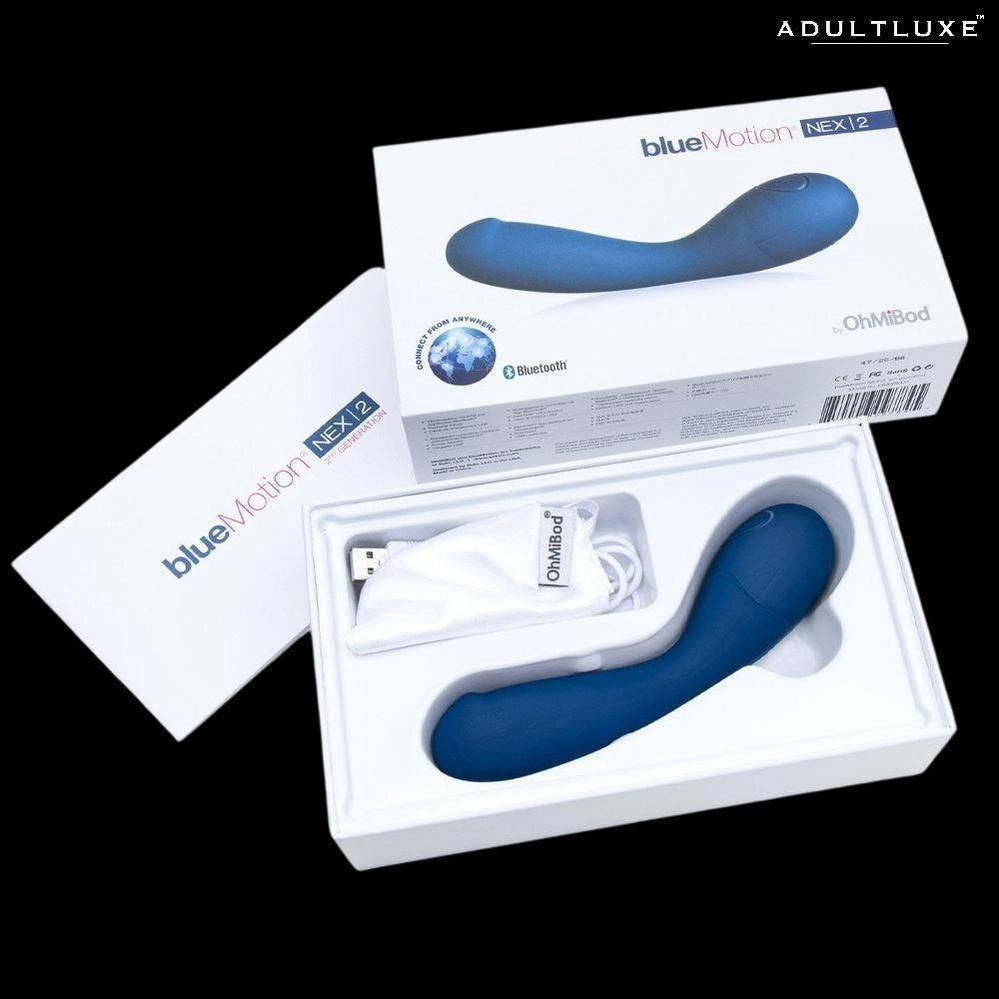 Bluemotion App Remote Control Nex-2 G-Spot Vibrator 2nd Gen With App
