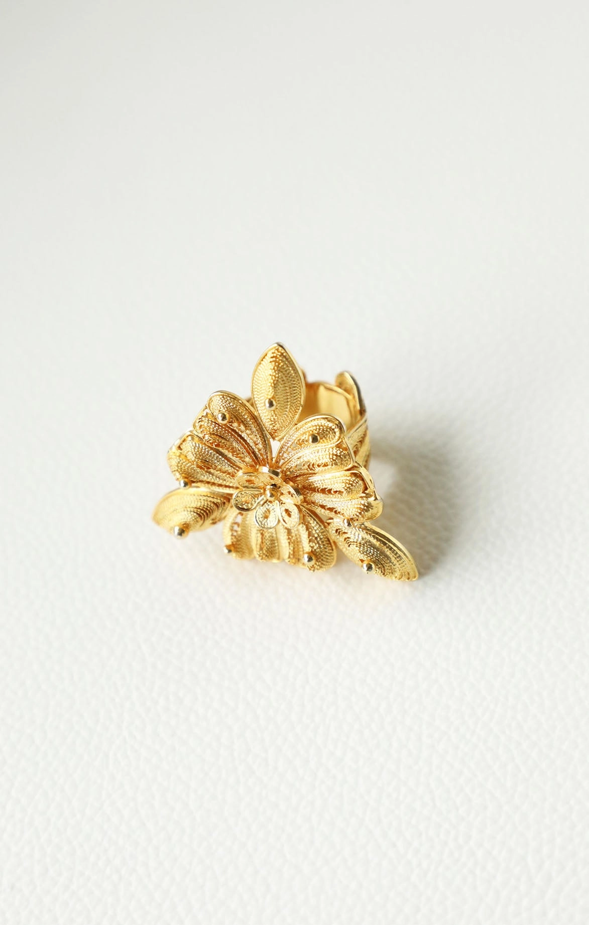 Butterfly Filigree Ring
