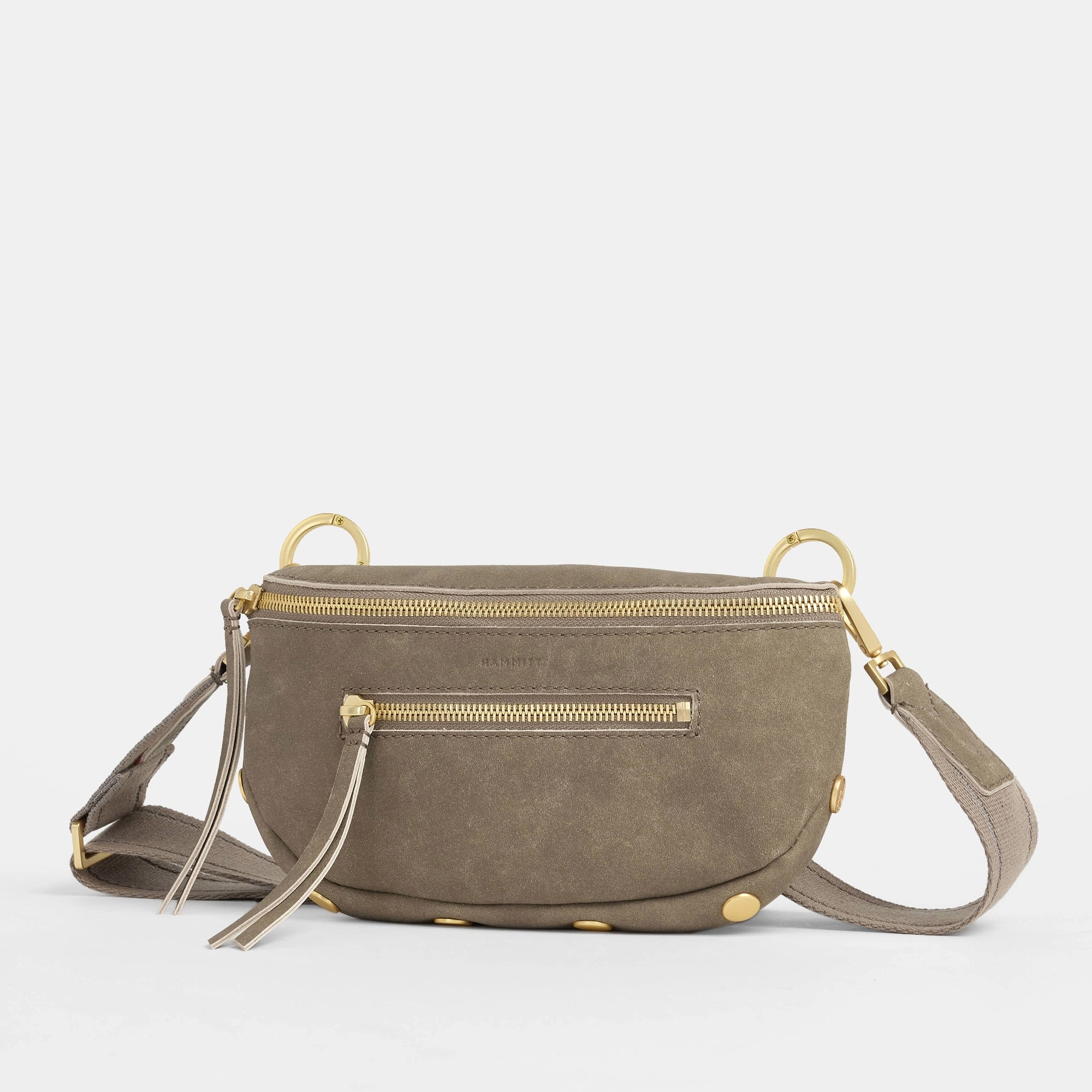 Charles Crossbody | Pewter/Brushed Gold | Sml