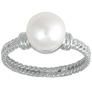 Classic Women's Fwp Double Twisted Band Ring - W-9080