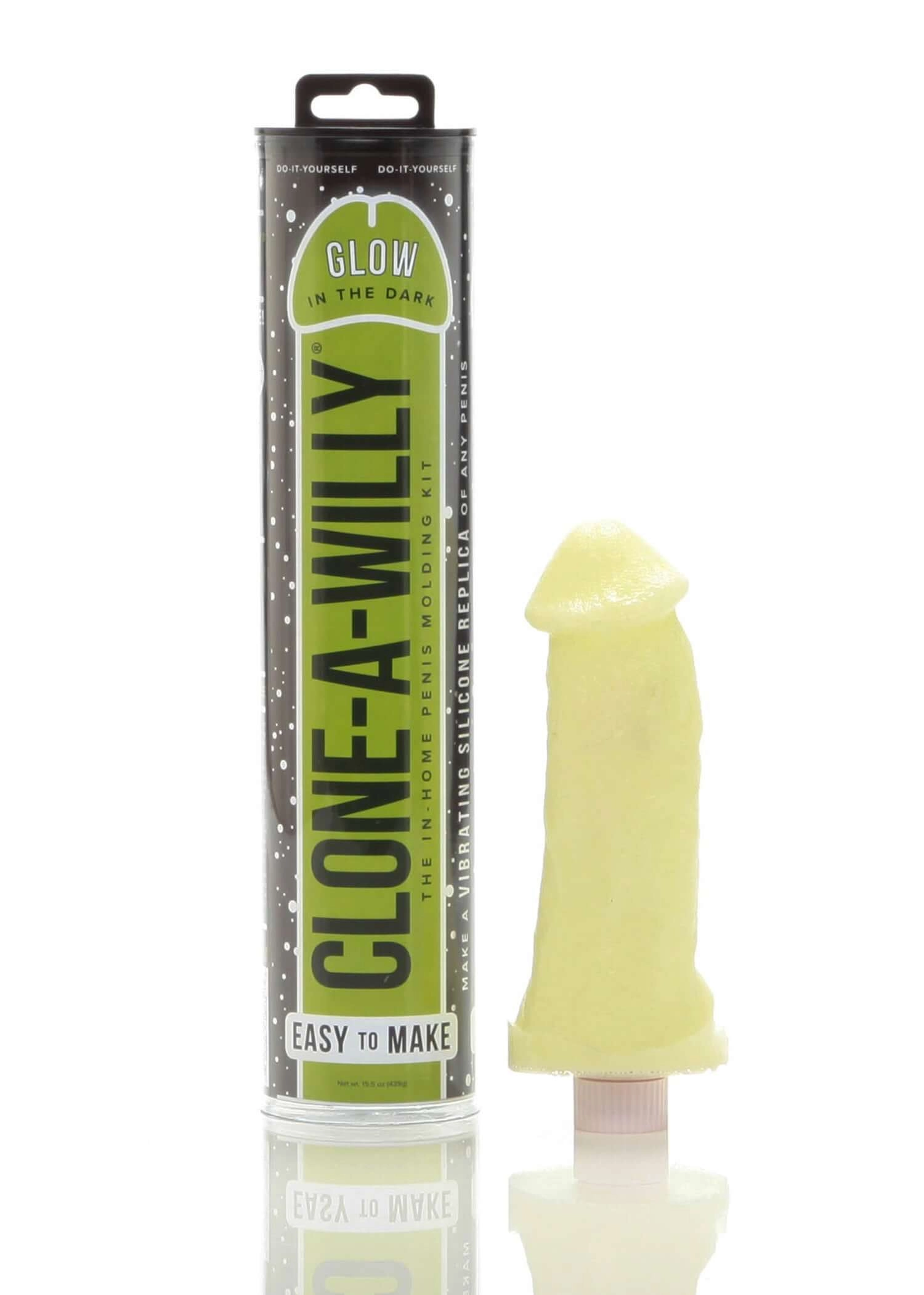 Create Your Perfect Personalized Silicone Replica - Clone-A-Willy Kit Glow in the Dark Original