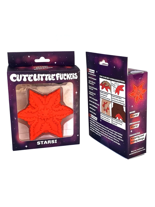 Cute Little Fuckers Starsi Silicone Vibrator