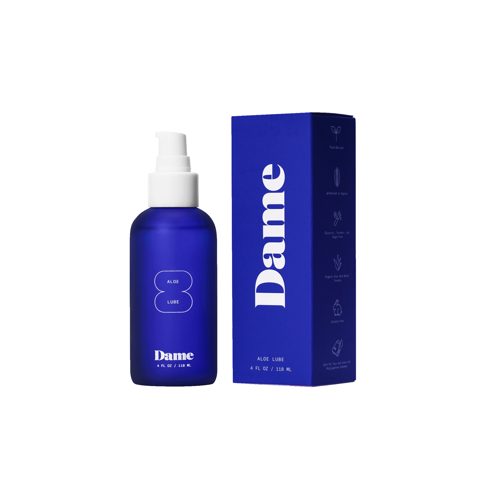 Dame Aloe Lube - 4 oz