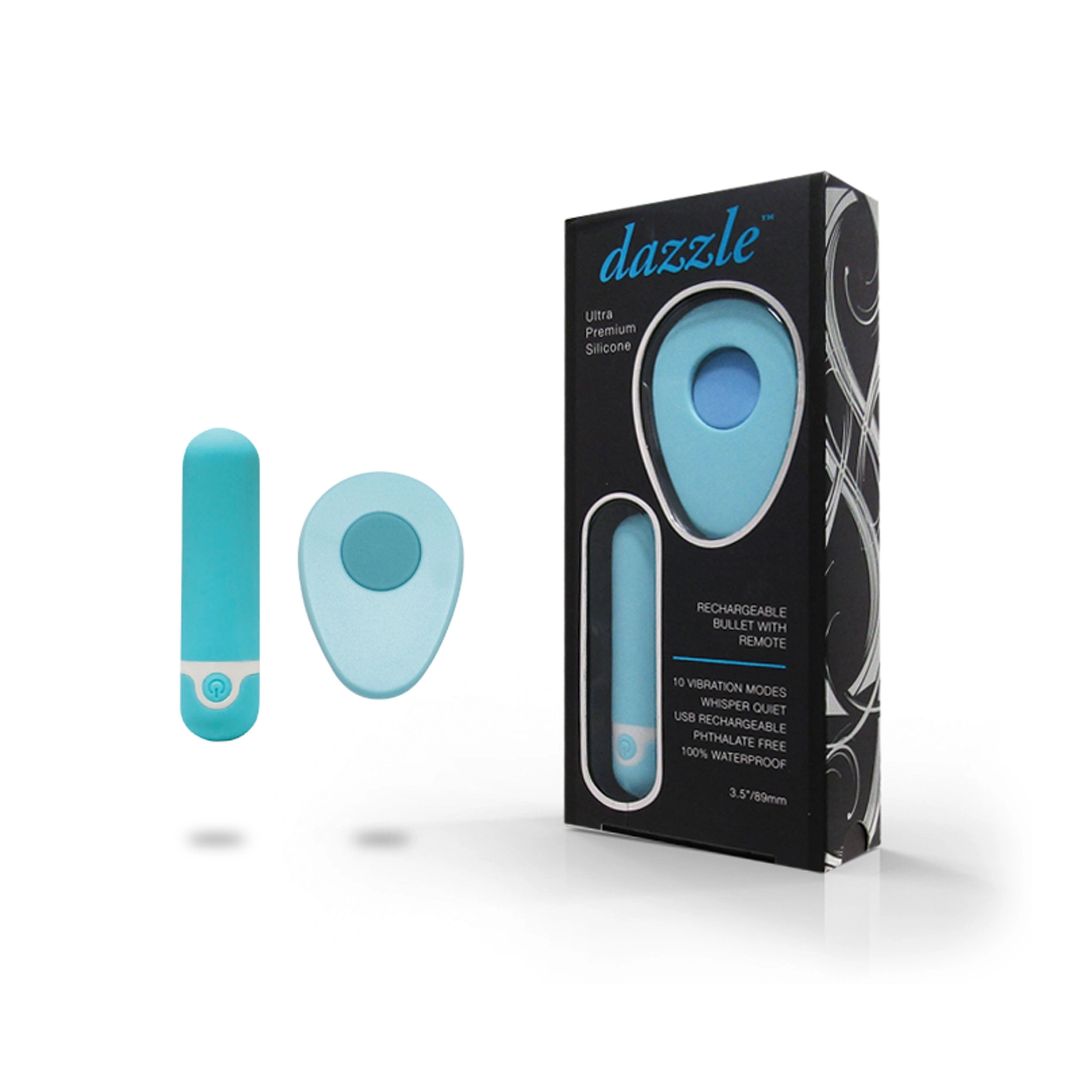 Dazzle Teal Bullet w/Remote