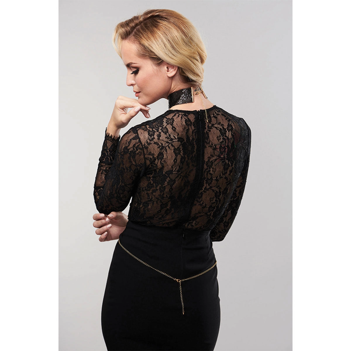 Desir Metallique Collar in Black