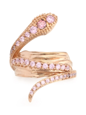 Dsquared2 Embellished Snake Ring