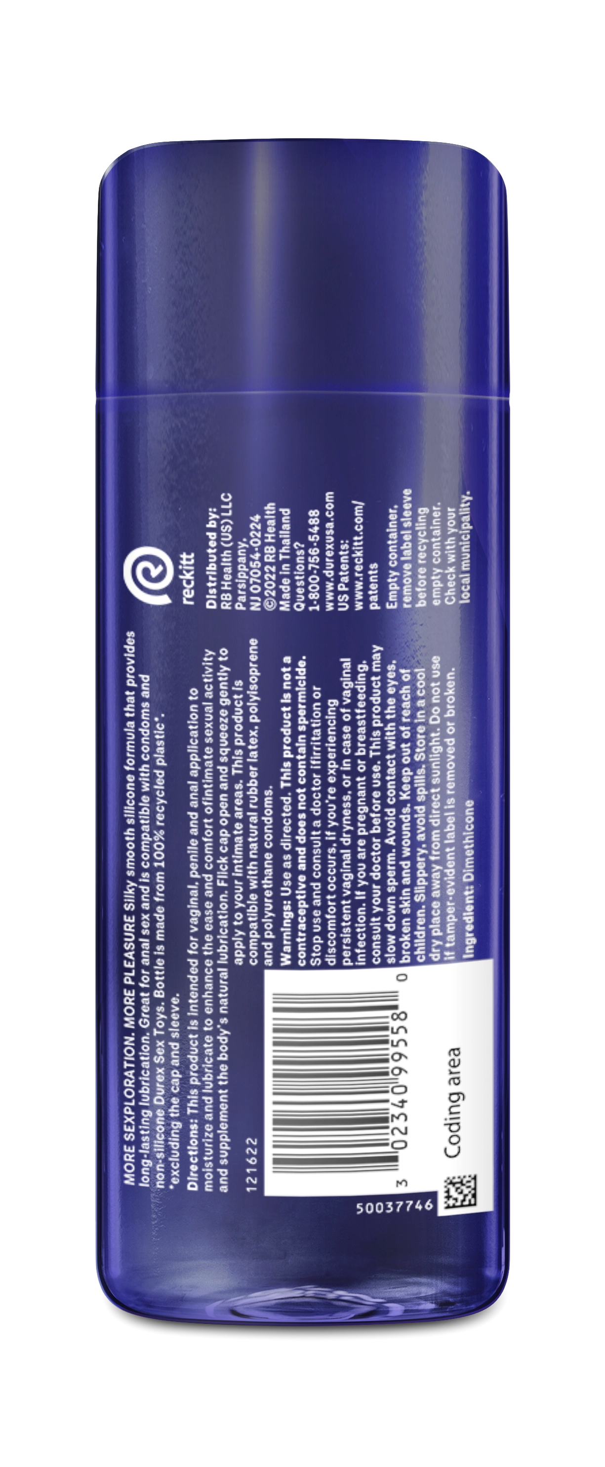 Durex<sup>®</sup> Cheeky Play Silicone Long Lasting Personal Lubricant, 3.38 fl oz