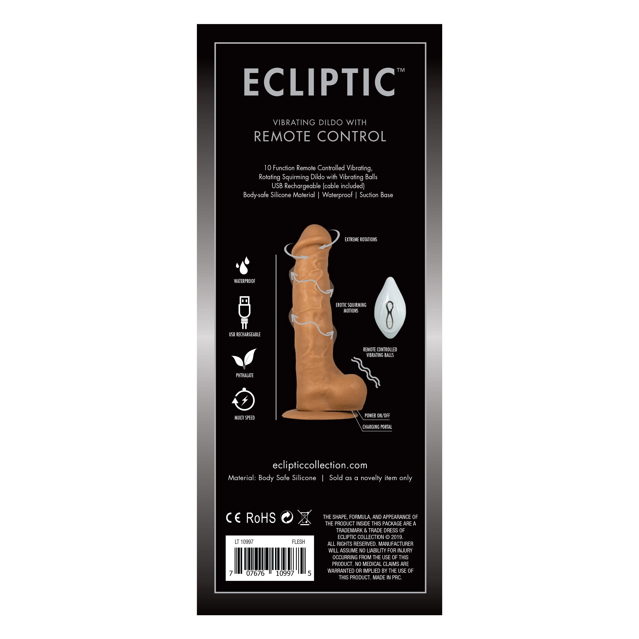 Ecliptic Long Writhe Dildo