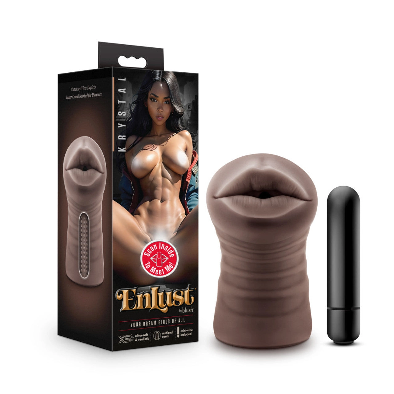 EnLust - Krystal - Vibrating stroker