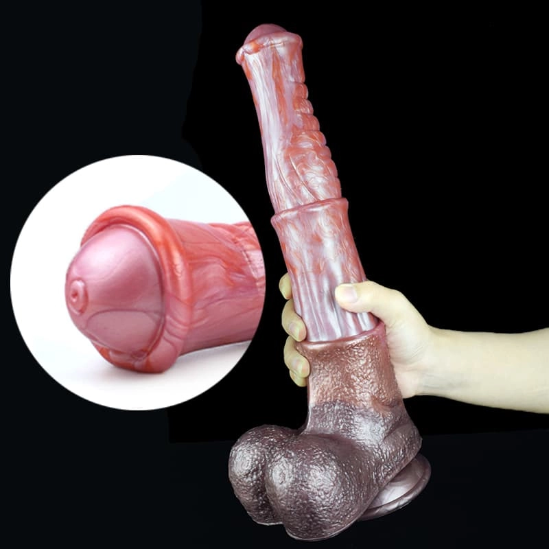 Etasa 13.8 Monster Dildo With Realistic Look and Grain Design - Laphwing