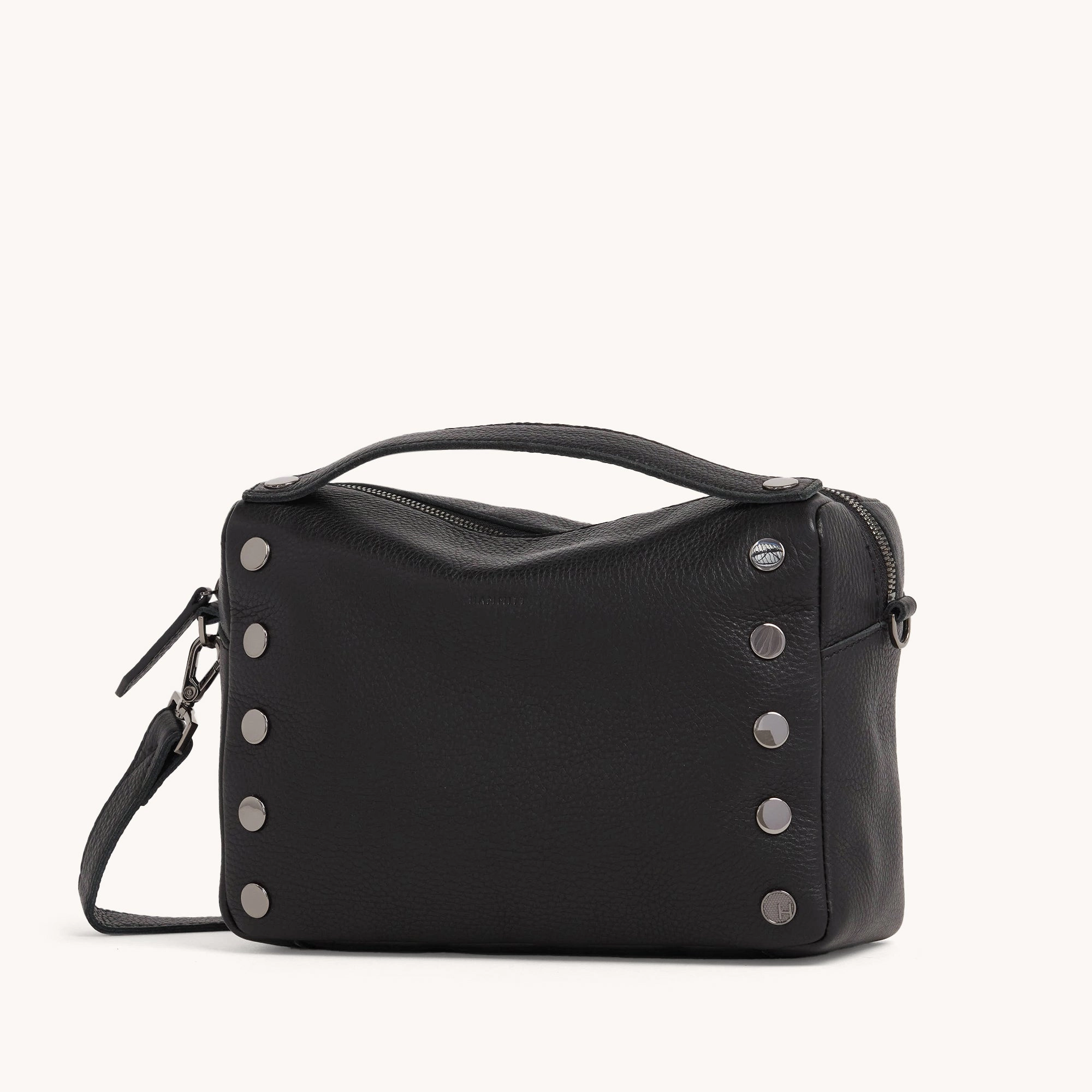 Evan Crossbody | Black/Gunmetal | Med