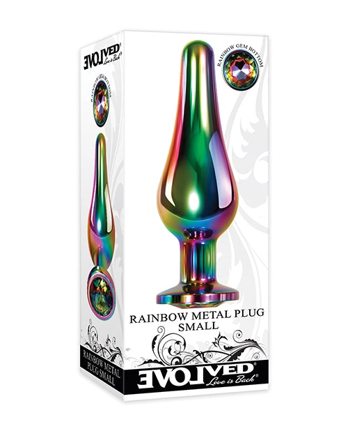 Evolved Rainbow Metal Plug Small, Med, Large