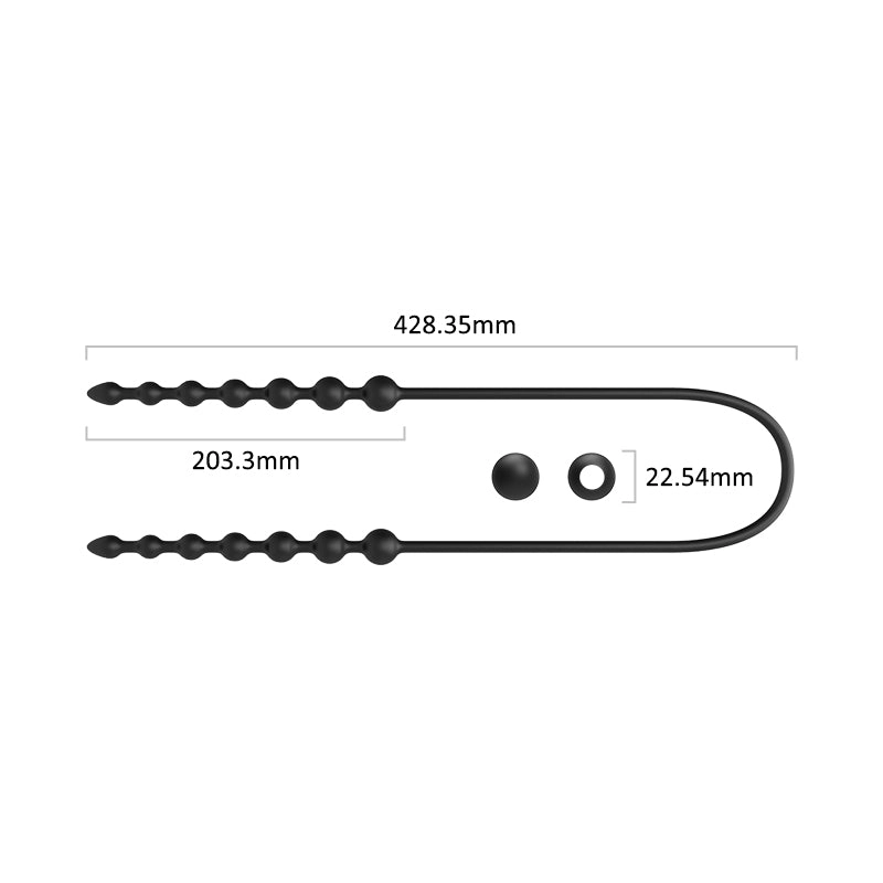 Fairy Rope-Anal Beads Cock Ring & Versatile BDSM Tool For Anal Stimulation - Laphwing