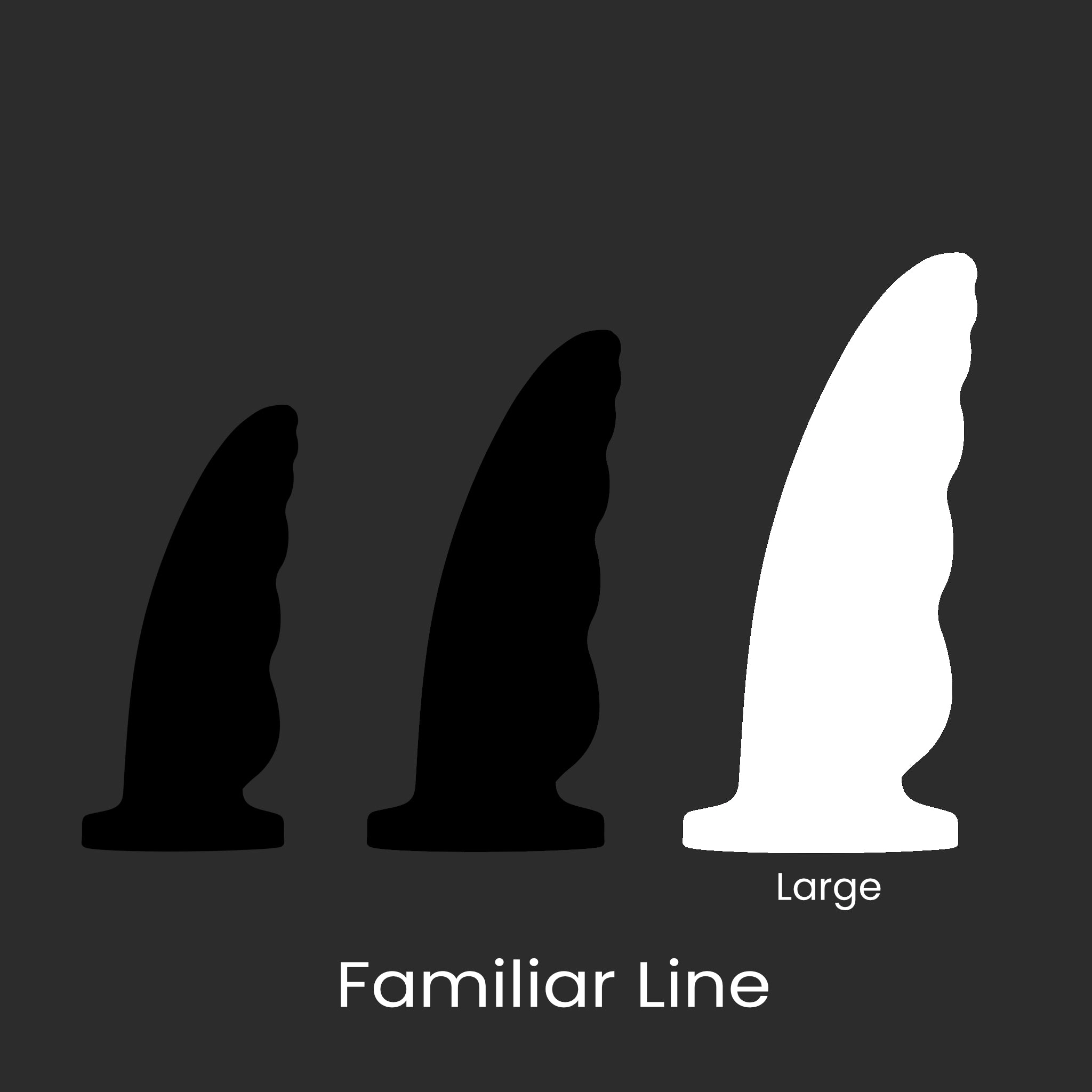 Familiar Large - Fire Lavender - Medium - Ready to Ship