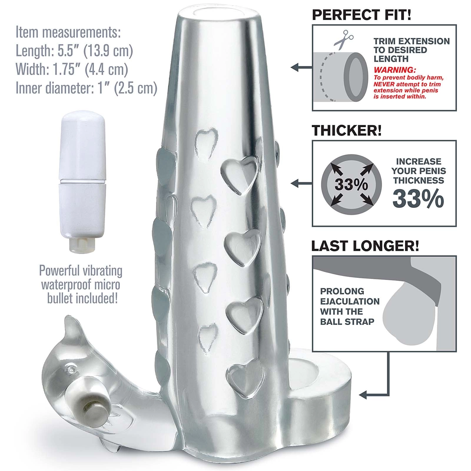 Fantasy X-tensions Deluxe Vibrating Penis Enhancer