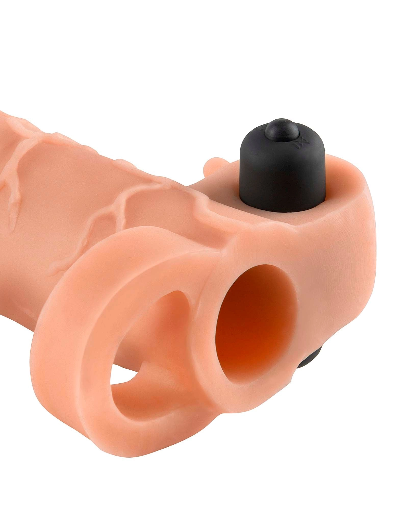 Fantasy X-tensions Vibrating Real Feel 2 Extension - Flesh