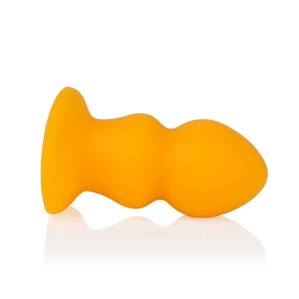 Fat Tuo - Beginner Butt Plug - Small Anal Plug - Ribbed Butt Plug