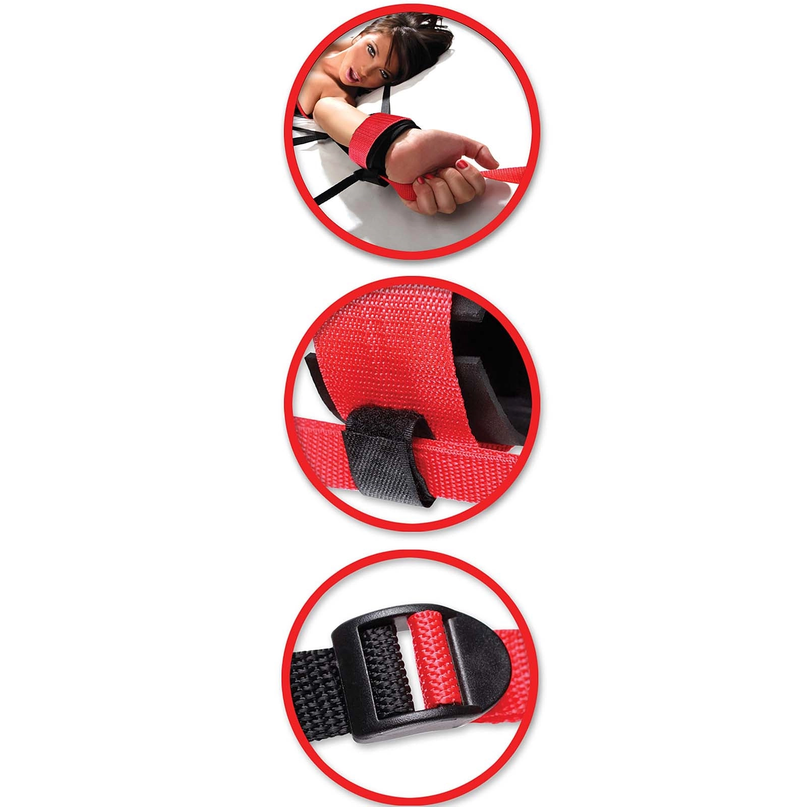 Fetish Fantasy Series Fantasy Web Bed Restraint System