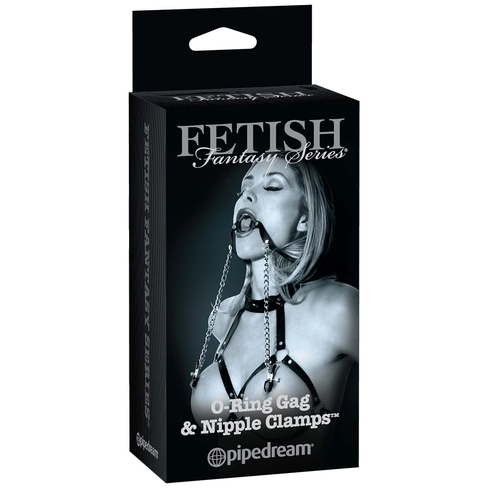 Fetish Fantasy Series Limited Edition O-Ring Gag & Nipple Clamps