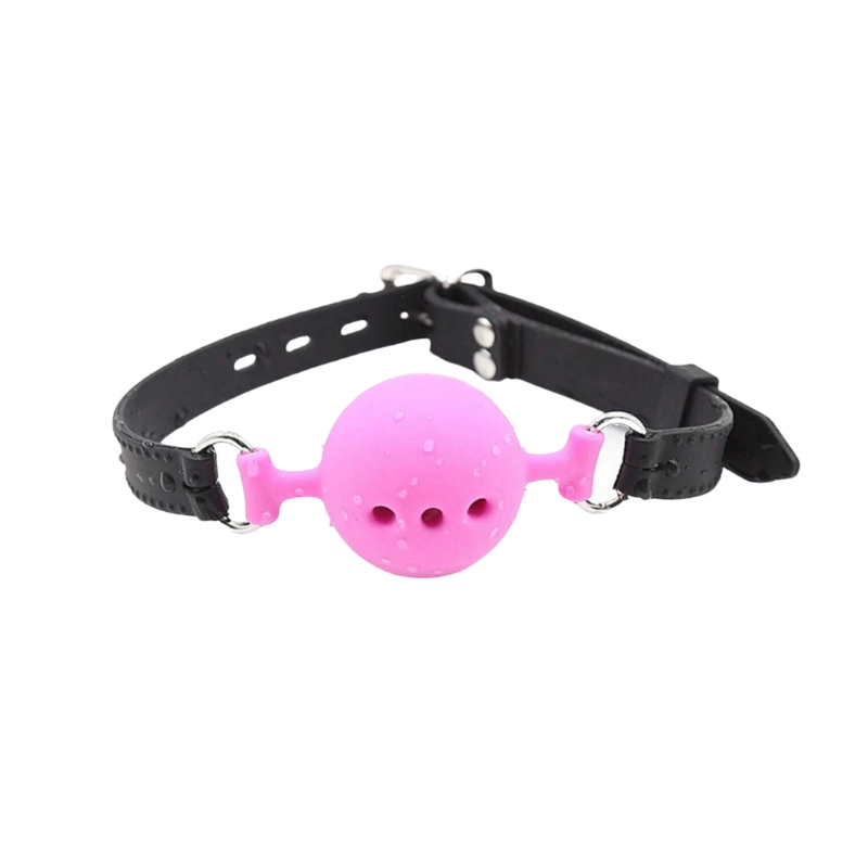 Fetish Play Beginner Breathable Silicone Ball Gag (S)
