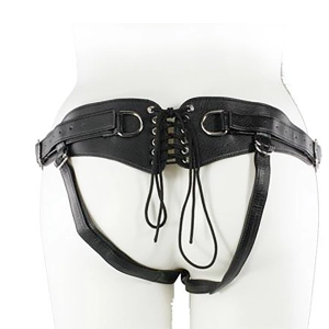 Fetish Pleasure Play Corset Strap-On Harness