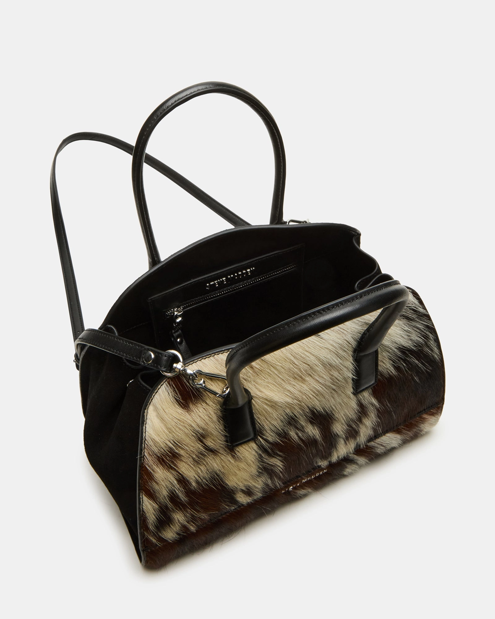 HADLEE BAG BROWN COW PRINT