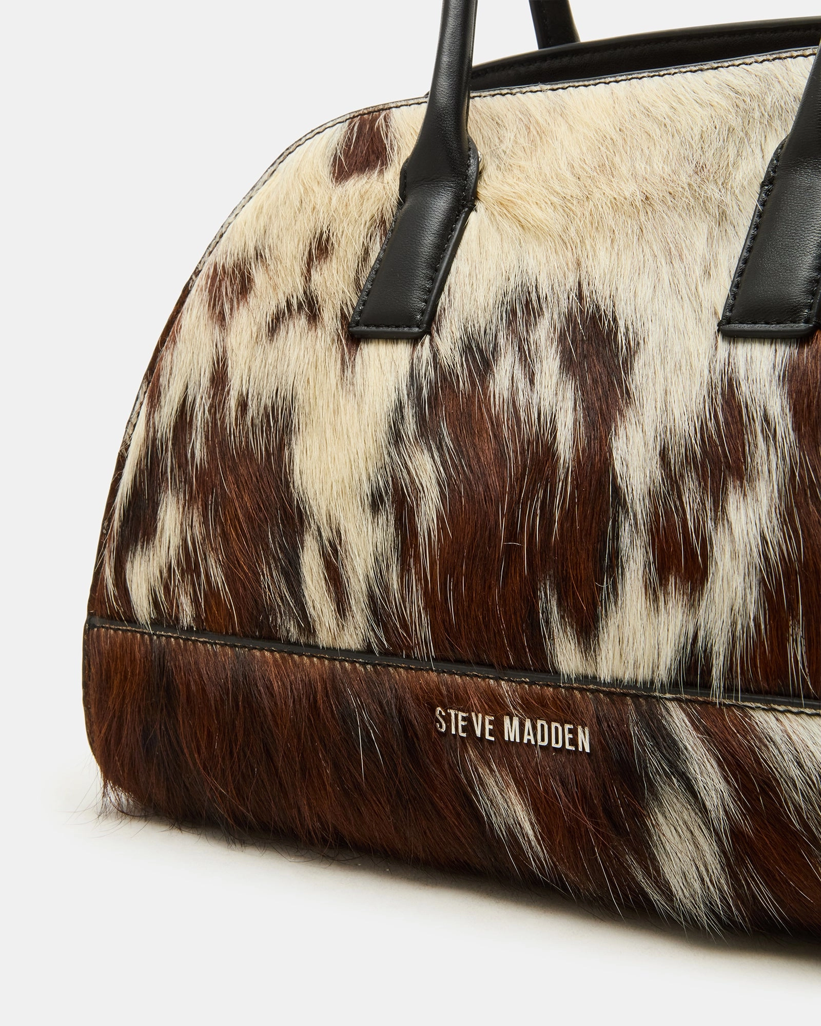 HADLEE BAG BROWN COW PRINT