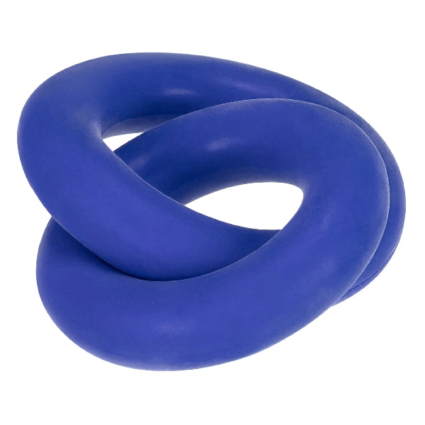 Hunkyjunk  - DUO Linked Cock/Ball rings - Cobalt (Blue)
