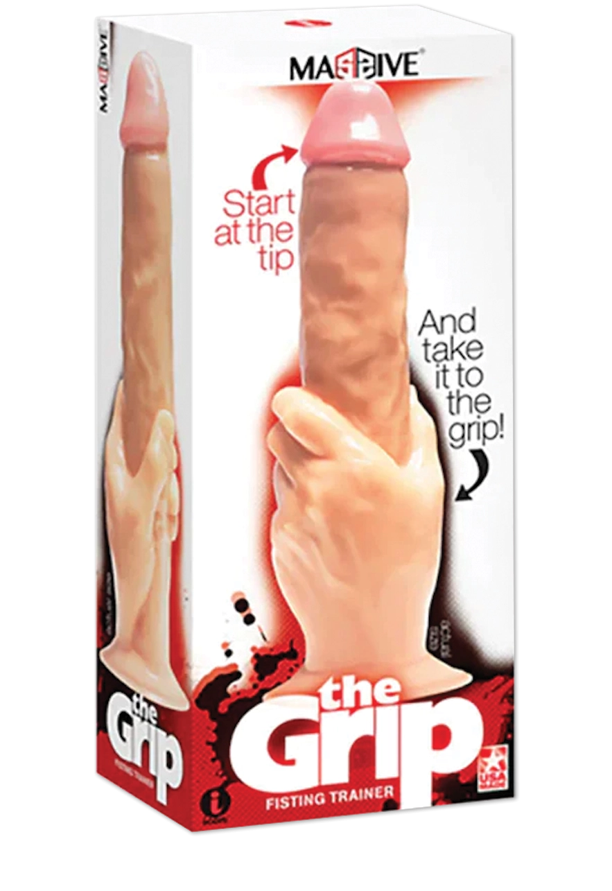 Icon Brands - The Grip - Cock-In-Hand Massive Fisting Dildo 12 Inch