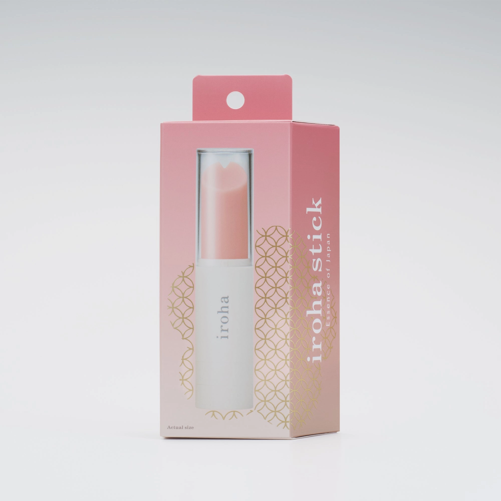 iroha stick - light pink × white